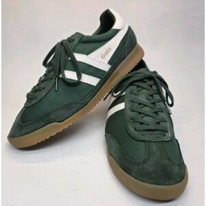 Mens Size 13 Gola Classics Tornado Weave Nylon Suede Mesh Sneaker Green